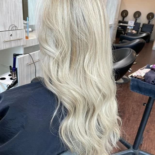Vibrant color-treated hair at Lee Graves Salon in Plano, TX